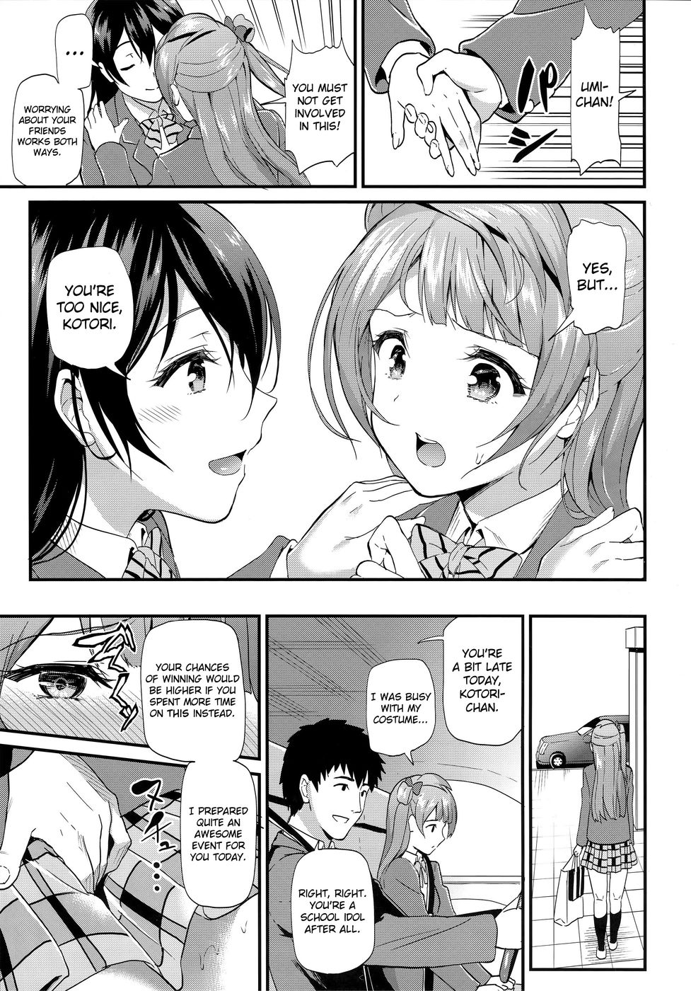 Hentai Manga Comic-Kotori's Service-Read-6